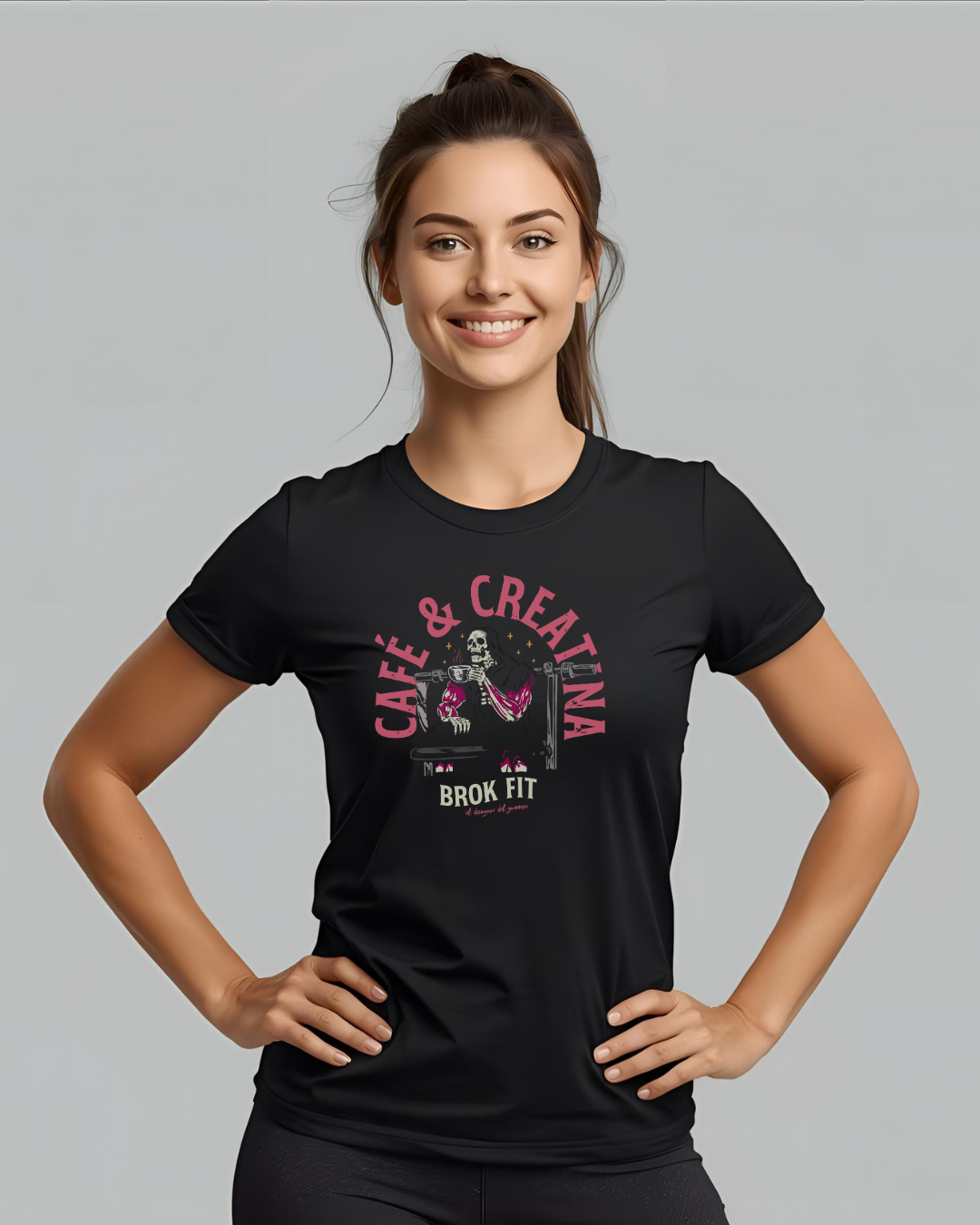 2310 - Camiseta Brok Fit Cafe