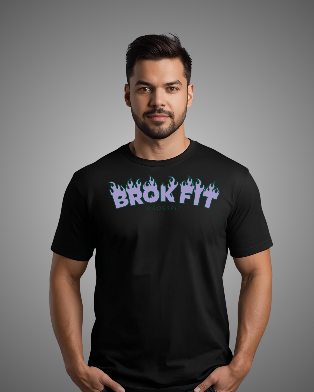 Camiseta Brok Fit Flames