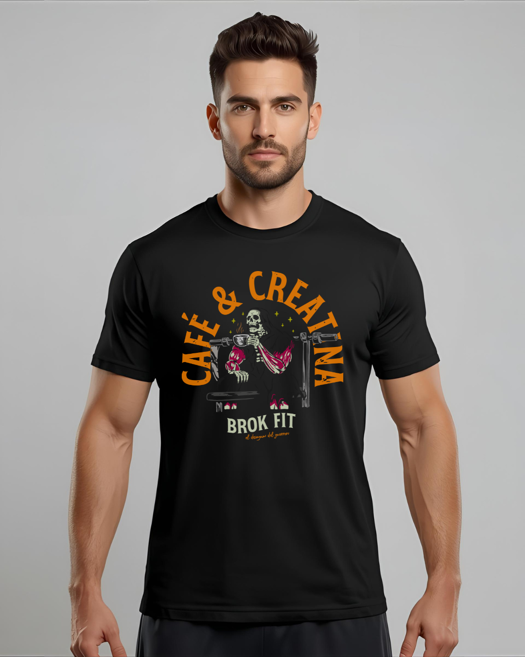 Camiseta Brok Fit Cafe