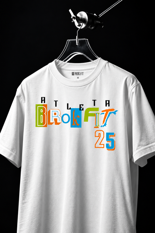1026 - Camiseta Brok Fit 25 Blanca