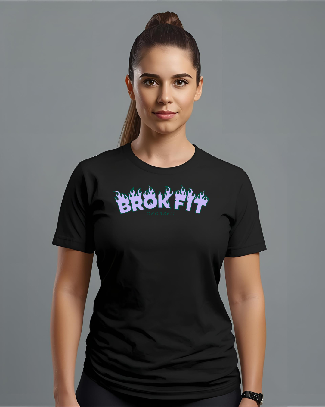Camiseta Brok Fit Flames