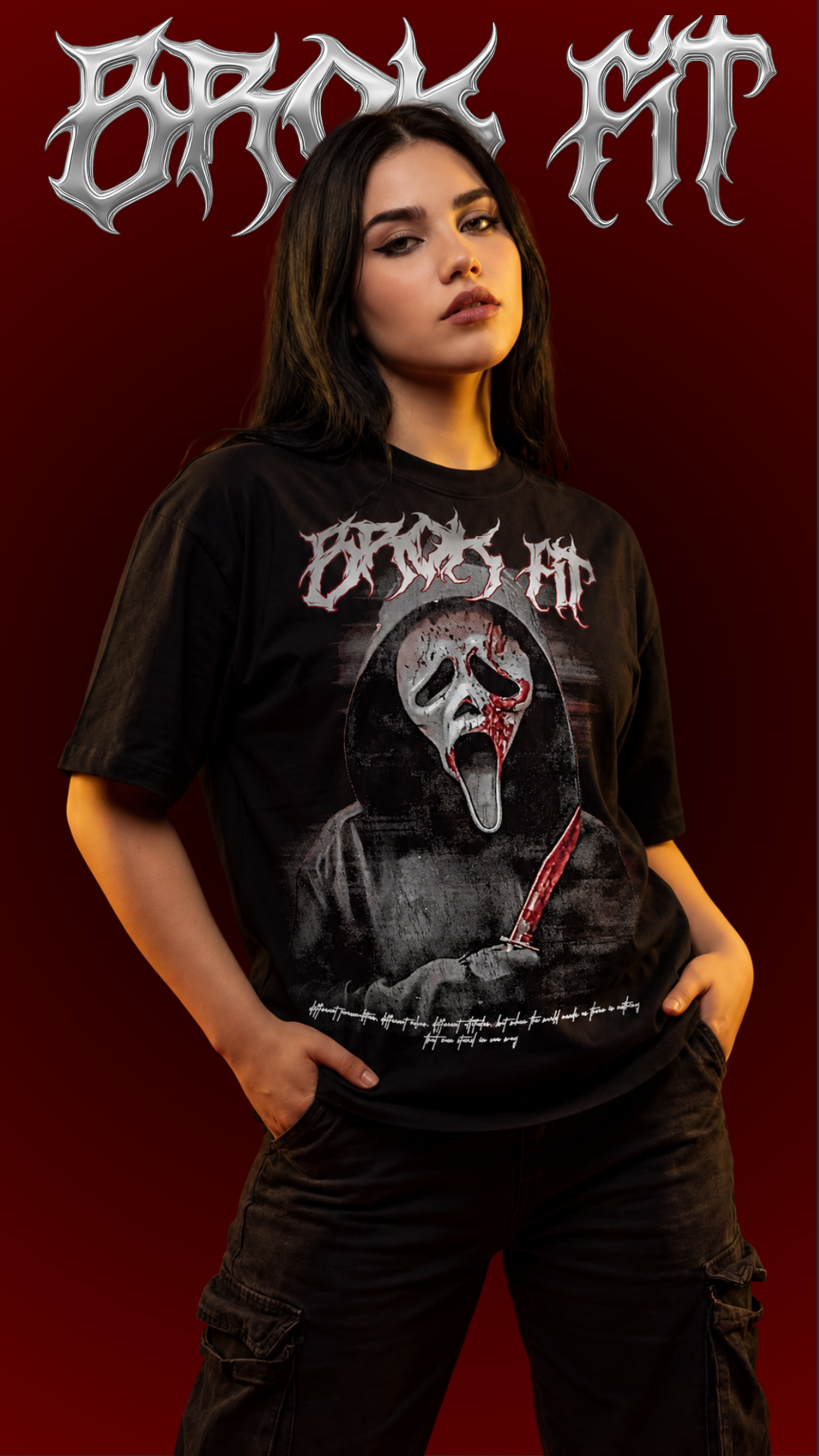 1996 - Camiseta Ghostface (Scream)